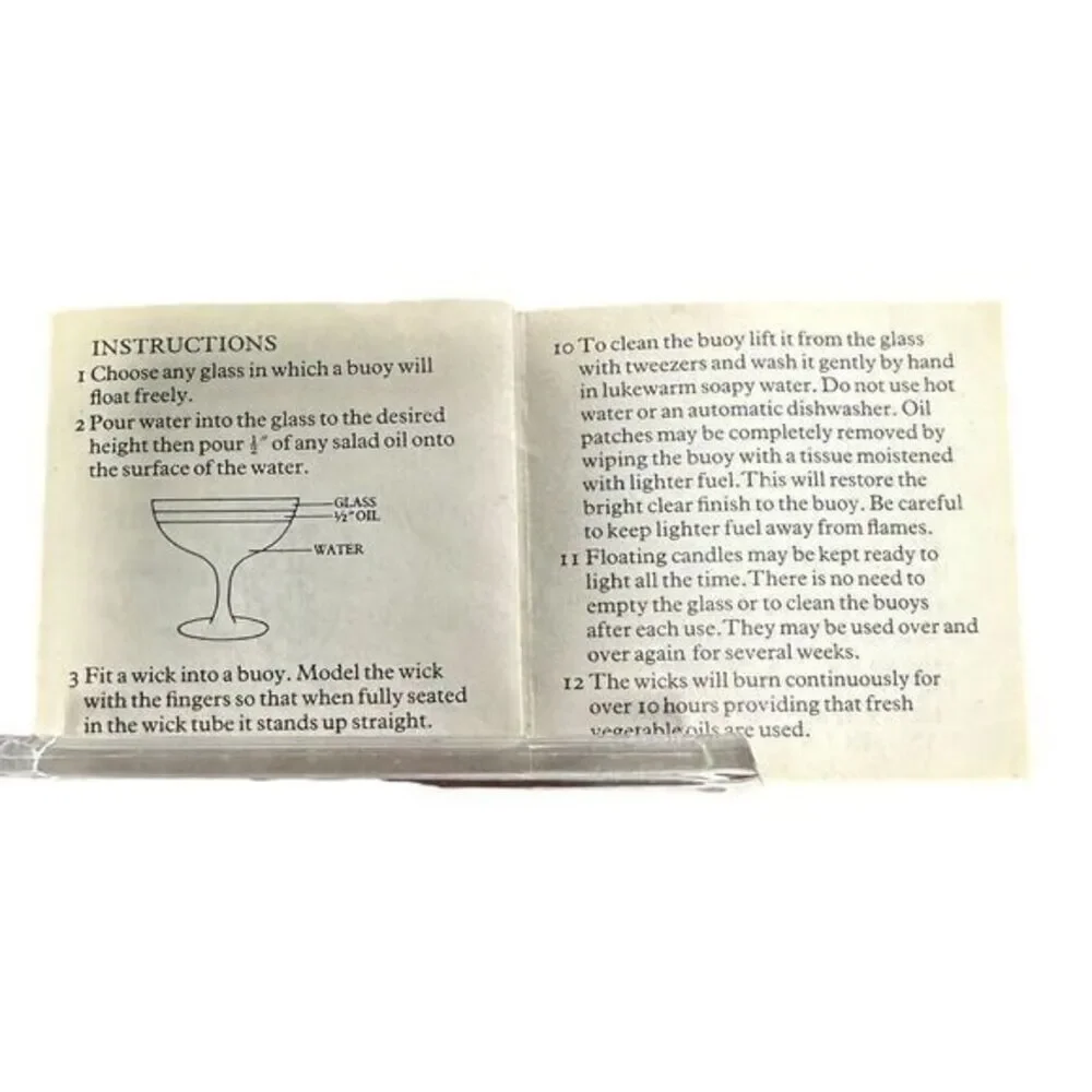 Retro Rizla Vintage‎ Floating Candles Kit